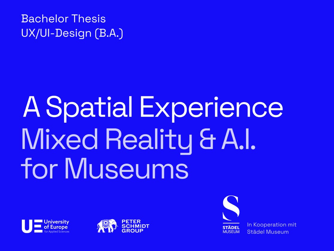 Städel Experience - visionOS Interface